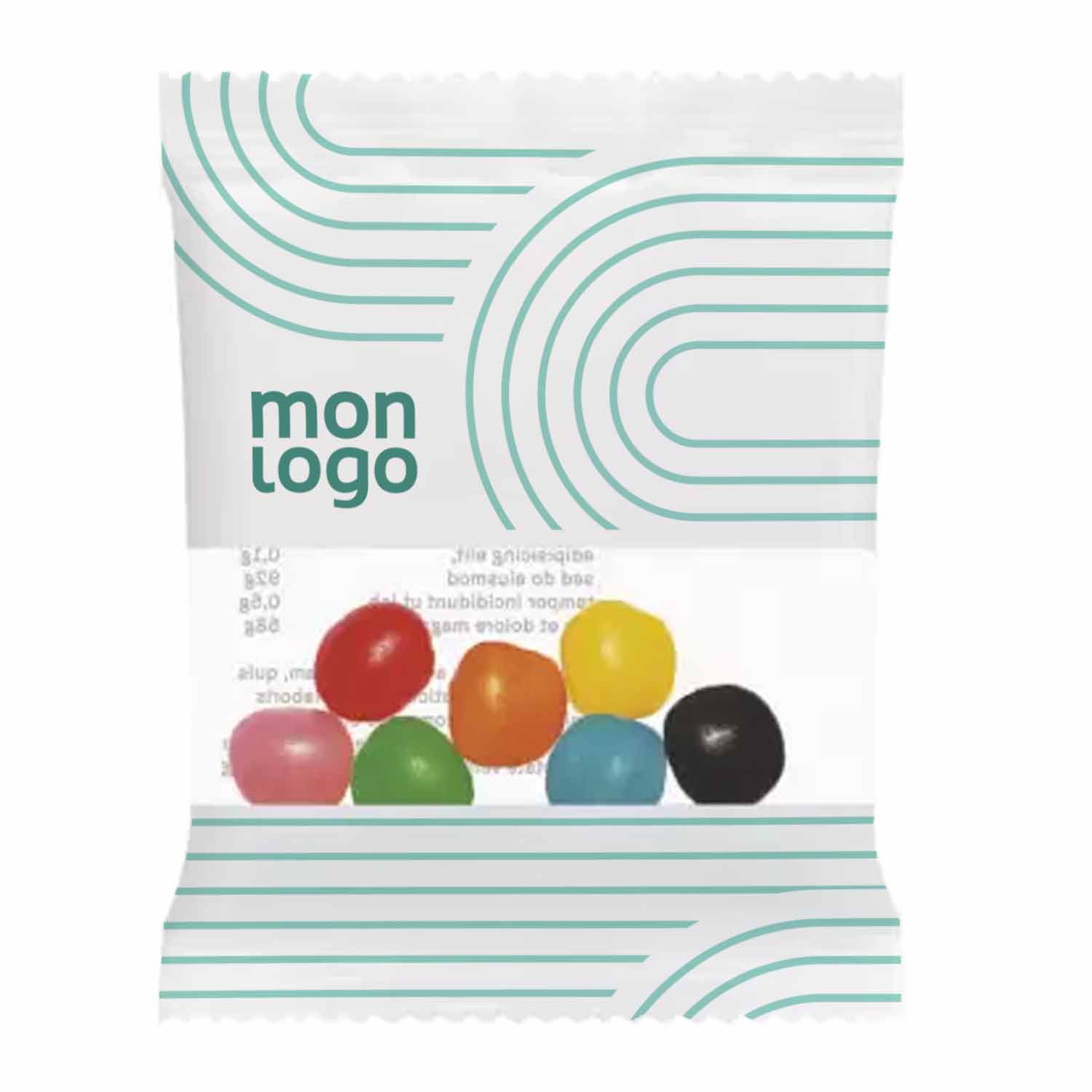 Lot de 100 Sachets de Bonbons Publicitaires Haribo® 'Dragibus'