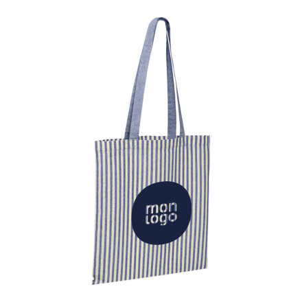 Tote Bag Personnalisé Rayé 'Hydra'