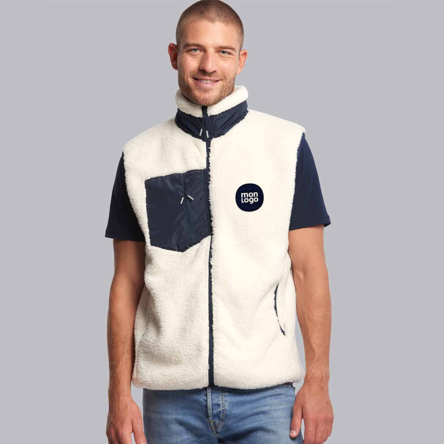 Bodywarmer Personnalisable Homme Mustaghata® 'Inuit'