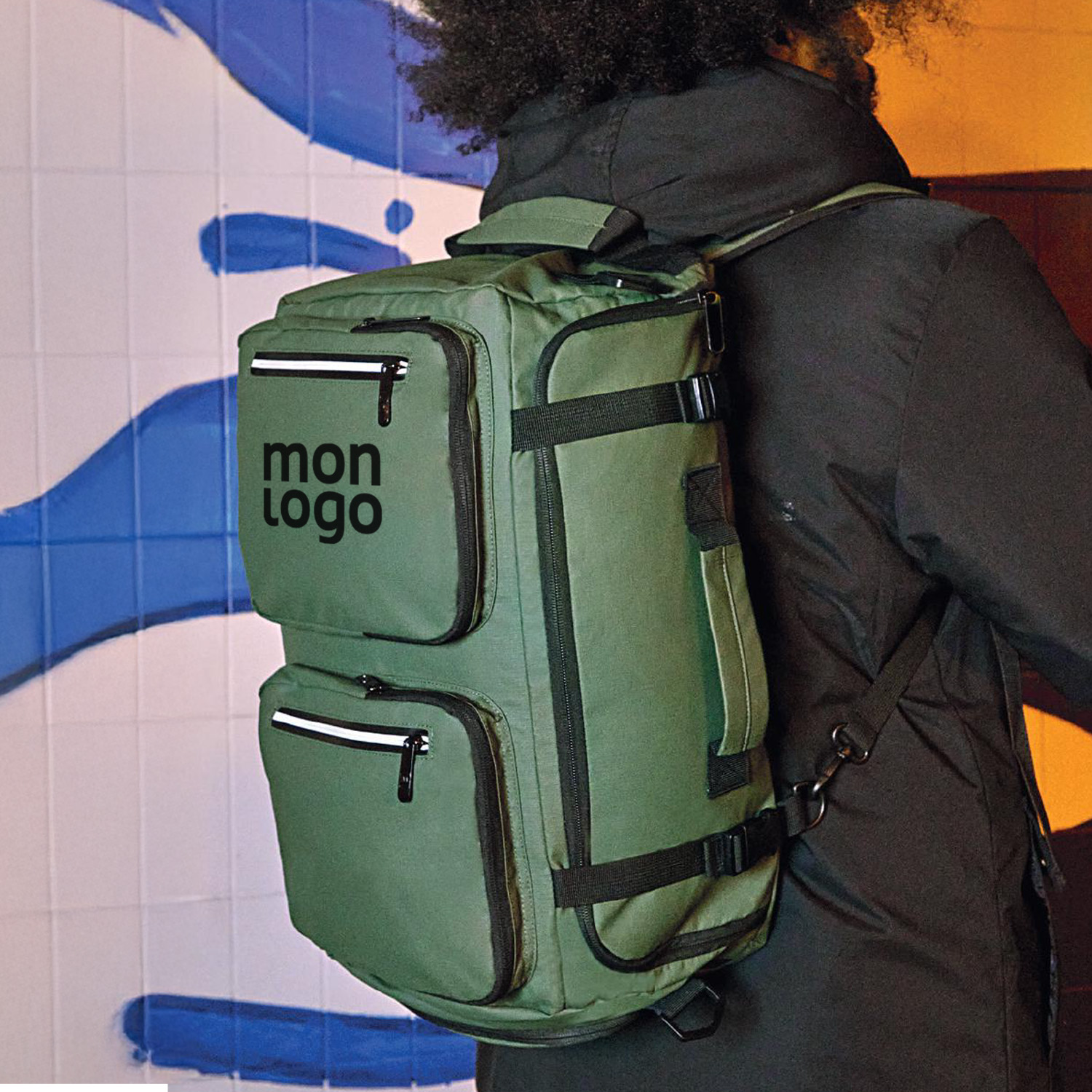 SAC A DOS MULTIFONCTIONS PERSONNALISABLE 'YURI'