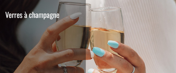 Quels sont les 3 types de verres à champagne ?