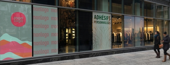 Impression Vitrophanie Vitrine | Sur-mesure & Made in France