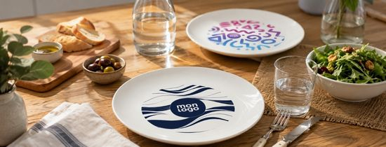 Assiettes Personnalisées Avec Votre Logo