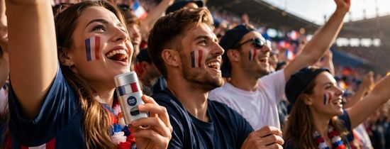 Bâtonnet De Maquillage De Supporter Personnalisé Avec Votre Logo