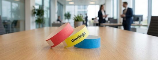 Bracelets En Tyvek & Bracelets Indéchirables Personnalisés