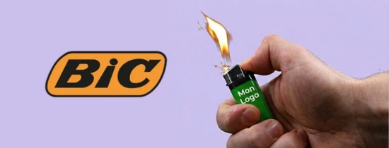 Briquet BIC Personnalisé Publicitaire avec Logo | Cadeau Entreprise
