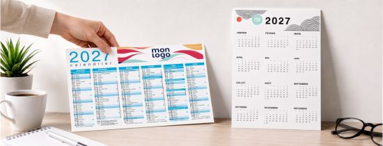 Calendriers A4 Personnalisés Avec Votre Logo | Meilleur Prix