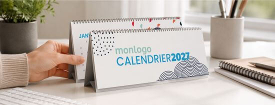 Calendriers Chevalet Personnalisés à Poser | Reliure spirale