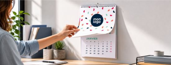 Calendrier Mural Personnalisé Avec Votre Logo
