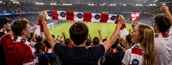 Echarpe Supporter Personnalisée Avec Votre Logo