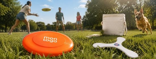 Frisbee personnalisé publicitaire | Dès 0,24€ | Meilleur Prix