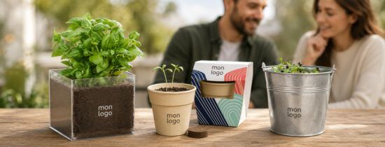 Kit De Plantation Personnalisé avec Logo | Cadeau Entreprise