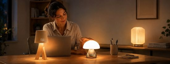 Lampe De Bureau Personnalisée De Votre Logo