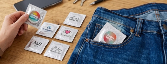 Préservatifs Personnalisés & Préservatifs Publicitaires