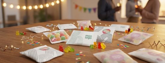 Sachet De Bonbons Personnalisé | Différentes marques
