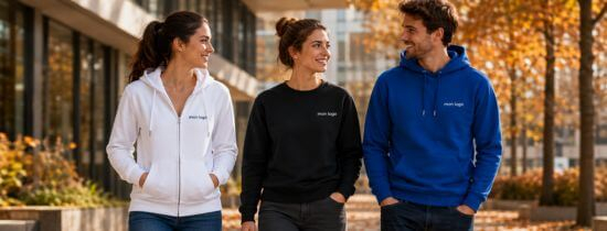 Sweat-shirt Made in France Personnalisé | Avec Logo