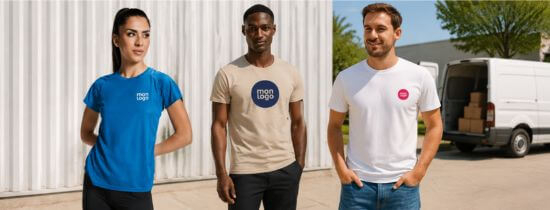 T-shirt Personnalisé Expédition Express 24h-72h