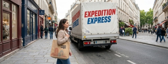 Tote Bag Personnalisé Expédition Express 24h-48h