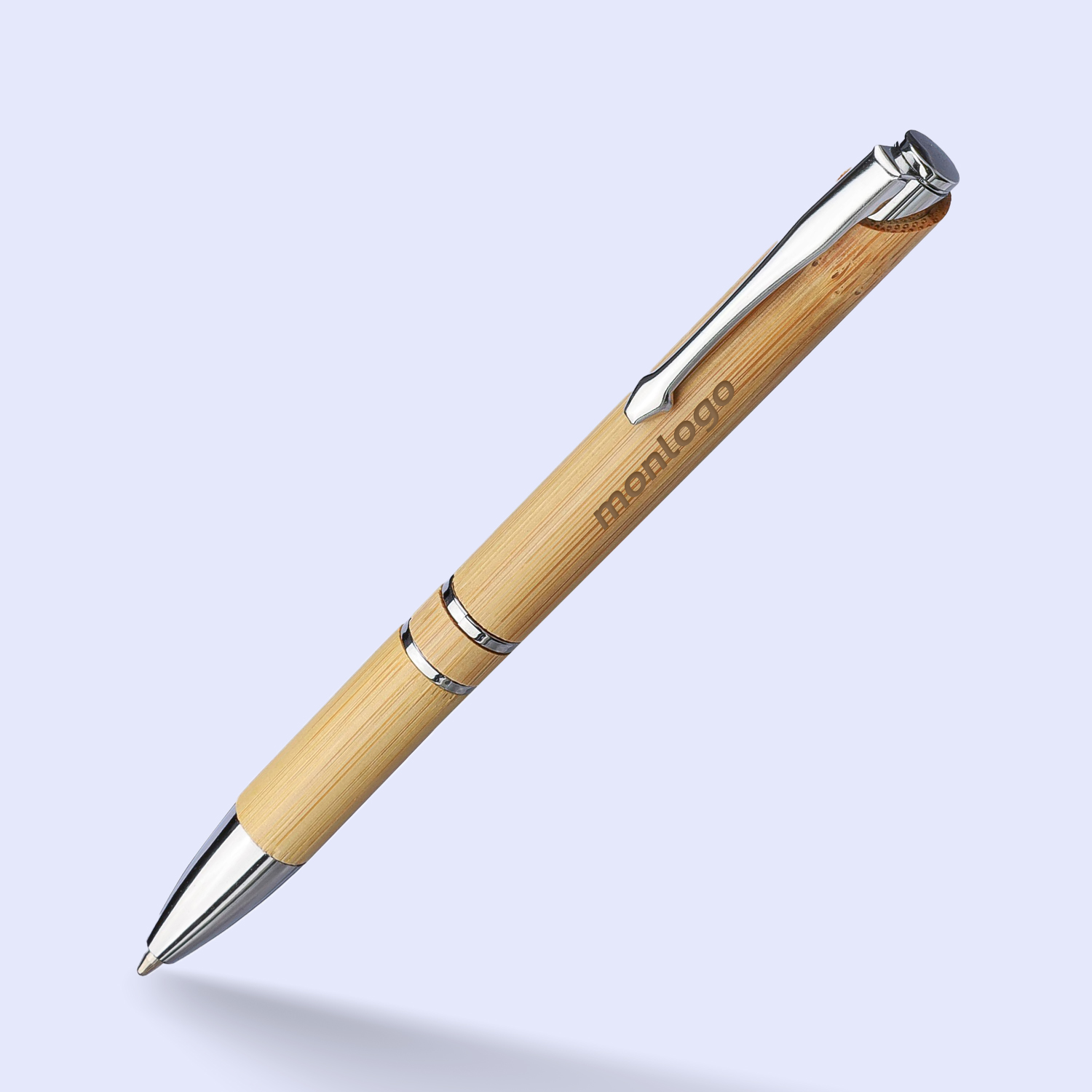 STYLO PUBLICITAIRE EN BAMBOU 'HUMILIS'