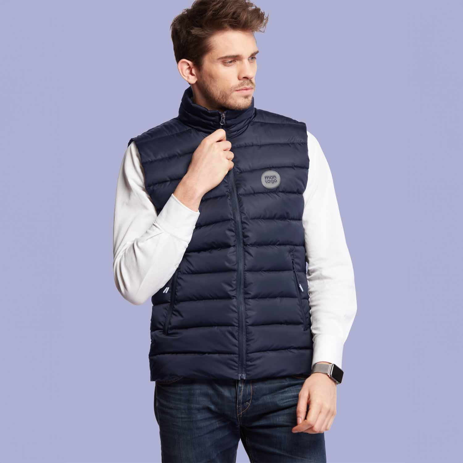 Doudoune Personnalisable Sans Manches Homme 'Kyle' ObjetRama