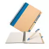 CARNET PERSONNALISÉ NON LIGNÉ AVEC STYLO RECYCLÉS 'RAMSES'