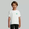 TEE SHIRT PUBLICITAIRE ENFANT 'IMPERIAL' BLANC 190 GR/M²