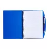 CARNET À SPIRALE PERSONNALISÉ A5 AVEC STYLO 'TURINO'