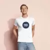 TEE SHIRT BLANC PUBLICITAIRE HOMME 'REGENT' 150 GR/M²