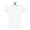 POLO PUBLICITAIRE FEMME 'PASSION' BLANC 170 GR/M²