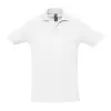 POLO PERSONNALISÉ HOMME 'SPRING' BLANC 210 GR/M²