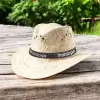 CHAPEAU DE PAILLE PERSONNALISÉ 'LUA'