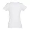 TEE SHIRT BLANC FEMME 'IMPERIAL' 190 GR/M²