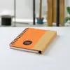 BLOC NOTES PERSONNALISABLE À SPIRALE AVEC STYLO ET MÉMOS 'MAYSPI'