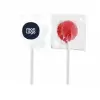 LOT DE 200 SUCETTES PUBLICITAIRES PLATES 'CHUPETTA'