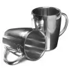 SET DE 2 MUGS PUBLICITAIRES EN INOX 'IRON'