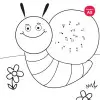 CAHIERS DE COLORIAGE POINTS A RELIER A4 OU A5 'JULIE'