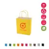 SAC PAPIER KRAFT PUBLICITAIRE ANSES TORSADEES 'CUBANO' 18X22X8 cm 90 GR/M²