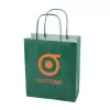 SAC PAPIER KRAFT PROMOTIONNEL ANSES TORSADEES 'CUBANO' 32X41X12 cm 100 GR/M²