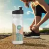GOURDE DE SPORT PERSONNALISÉE 750ML TRANSLUCIDE 'TRAIL' 