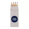 ÉTUI PERSONNALISABLE DE 4 MINI CRAYONS DE COULEUR 'MATHILDA'