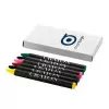 ÉTUI DE 6 CRAYONS GRAS PERSONNALISÉS 'NONO'