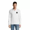 POLO PUBLICITAIRE MANCHES LONGUES HOMME 'WINTER II' BLANC