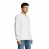 POLO PUBLICITAIRE MANCHES LONGUES HOMME 'WINTER II' BLANC