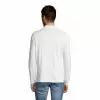 POLO PUBLICITAIRE MANCHES LONGUES HOMME 'WINTER II' BLANC