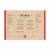 SET DE TABLE EN PAPIER PERSONNALISABLE 'TERMOLI'