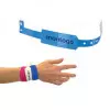 BRACELET EVENEMENTIEL PERSONNALISABLE EN VINYLE 'PUNCHY' 