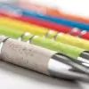 STYLO PERSONNALISABLE EN PAILLE DE BLÉ 'IVANA GREEN''
