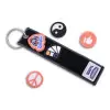 PORTE CLES TISSE PERSONNALISABLE 'WING BRELOQUE'