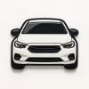 ECUSSON PVC VELCRO PERSONNALISABLE 'CRAT' 5X5CM