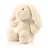 PELUCHE RPET LAPIN PERSONNALISABLE 'PINOU BANDANA'